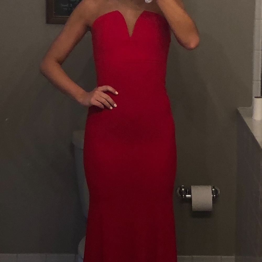 Forever 21 Red Prom Dress Small